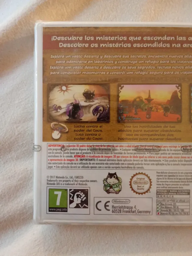 Ever Oasis Precintado Nintendo 3DS RPG