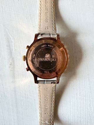 Reloj Swarovski Beige y Dorado