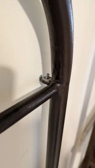 Cabecero de forja para cama de 1.35