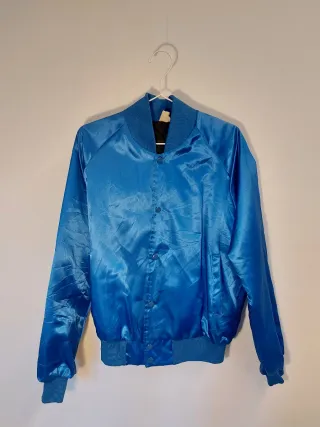 Chaqueta Bomber Azul