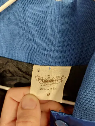 Chaqueta Bomber Azul