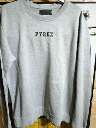 Felpa Pyrex Uomo L Cotone Manica Lunga
