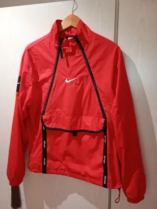 Conjunto Chándal Nike Air Rojo y Negro