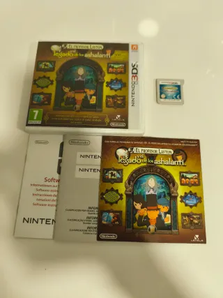 Profesor Layton  Y El Legado De Los Ashalanti 3DS