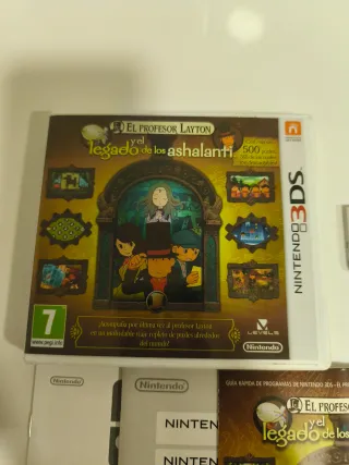 Profesor Layton  Y El Legado De Los Ashalanti 3DS