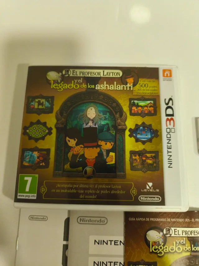 Profesor Layton  Y El Legado De Los Ashalanti 3DS
