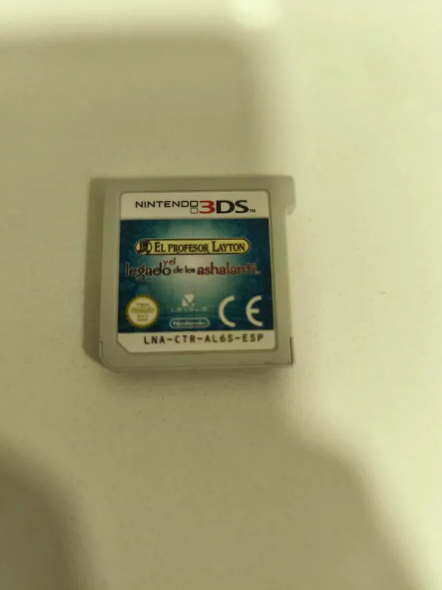 Profesor Layton  Y El Legado De Los Ashalanti 3DS