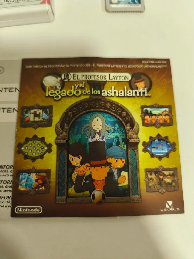 Profesor Layton  Y El Legado De Los Ashalanti 3DS