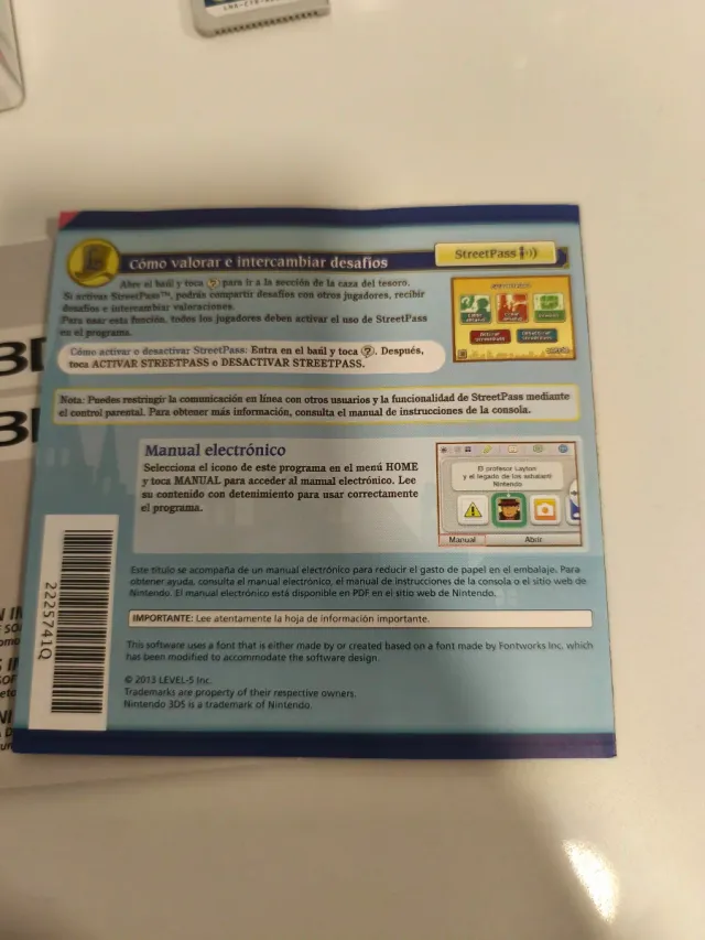 Profesor Layton  Y El Legado De Los Ashalanti 3DS