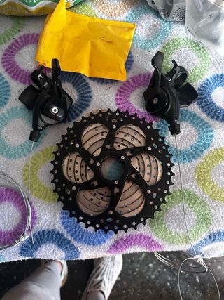 Cambio trasero bicicleta