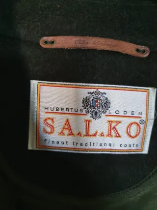 Cappotto Loden Uomo Verde Originale