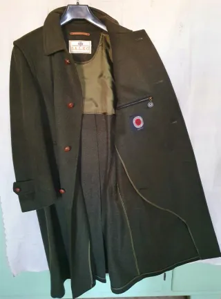 Cappotto Loden Uomo Verde Originale