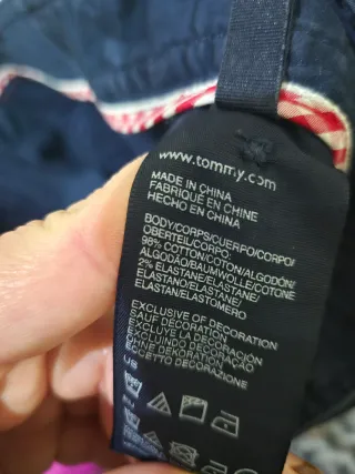 Pantalone bimbo Tommy Hilfiger blu