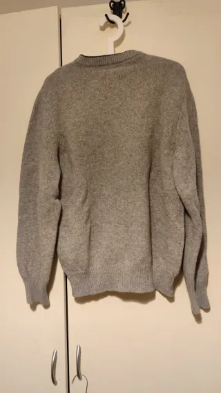 Maglione Fred Perry Grigio Invernale taglia L.