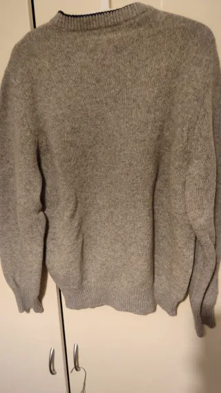 Maglione Fred Perry Grigio Invernale taglia L.