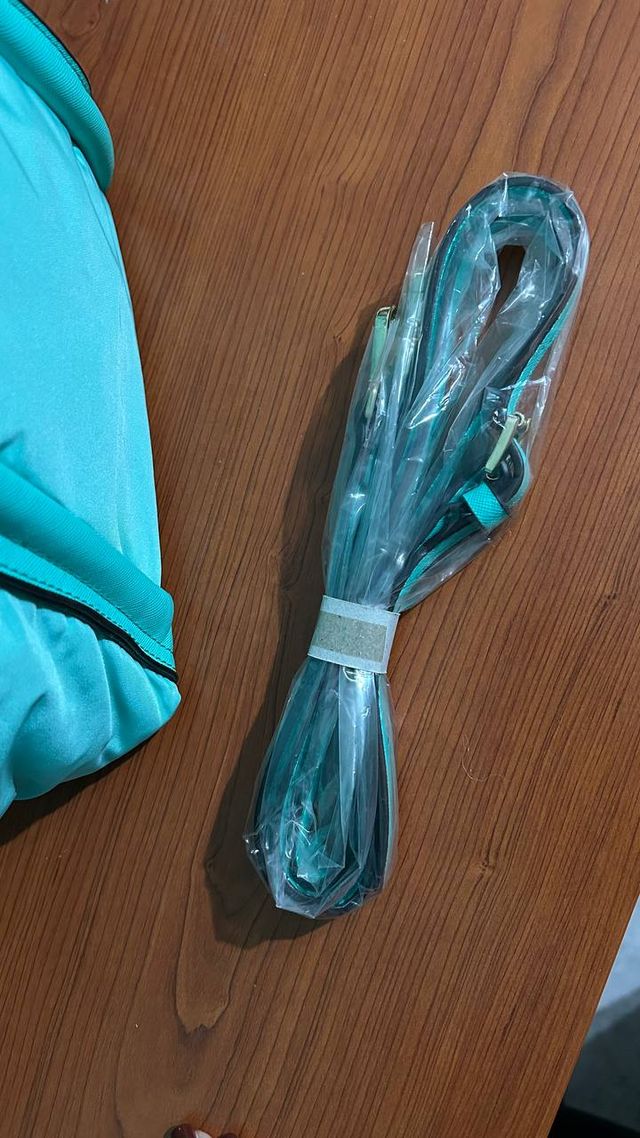 Borsa a mano color teal