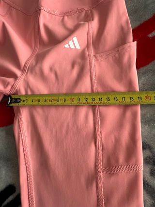 Adidas Leggings Ceñidos Mujer Talla XXS Rosa