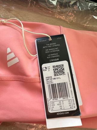 Adidas Leggings Ceñidos Mujer Talla XXS Rosa