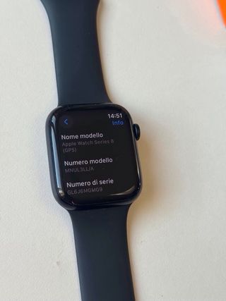Apple Watch Series 8 45mm GPS Nero