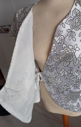 Blusa fiesta floral T.48