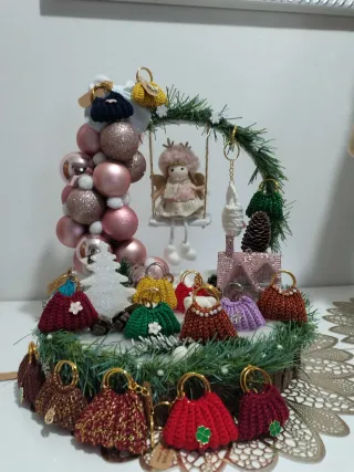 Portachiavi uncinetto fatti a mano