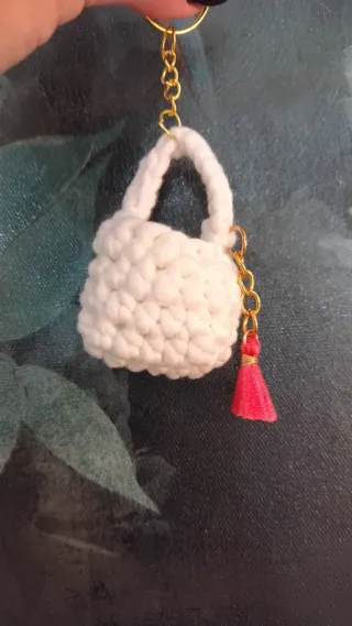 Portachiavi uncinetto fatti a mano
