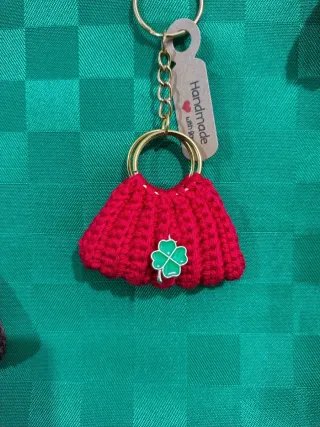 Portachiavi uncinetto fatti a mano