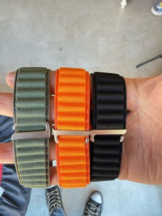 Correas Apple Watch 44/45/46mm (3 uds)