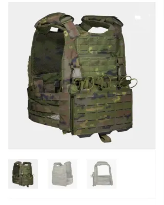 Chaleco portaplacas táctico militar