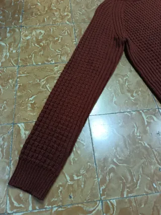 Jersey Bershka Y2K Lana Granate hombre