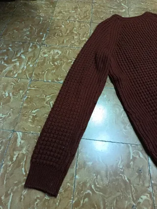 Jersey Bershka Y2K Lana Granate hombre