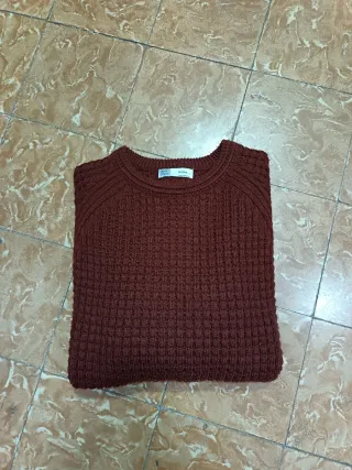 Jersey Bershka Y2K Lana Granate hombre