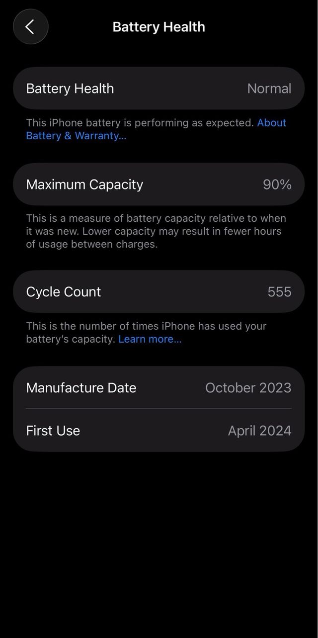 iPhone 15 128GB Negro