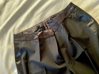 Traje Negro Tipo Smoking Mujer