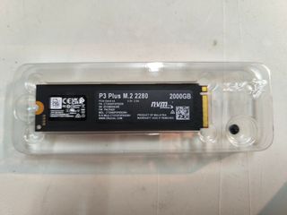 Crucial P3 Plus 2TB SSD NVMe PCIe 4.0 sin estrenar