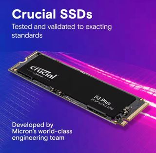 Crucial P3 Plus 2TB SSD NVMe PCIe 4.0 sin estrenar