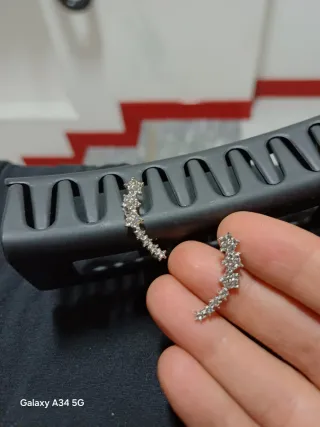 Orecchini donna argento a forma di stella