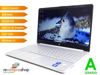 HP 15s-fq2096ns - i7-1165G7 - 8GB - 512GB - 15,6"