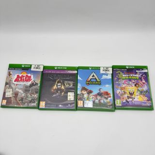 Xbox One X con 4 giochi e scatola Completa