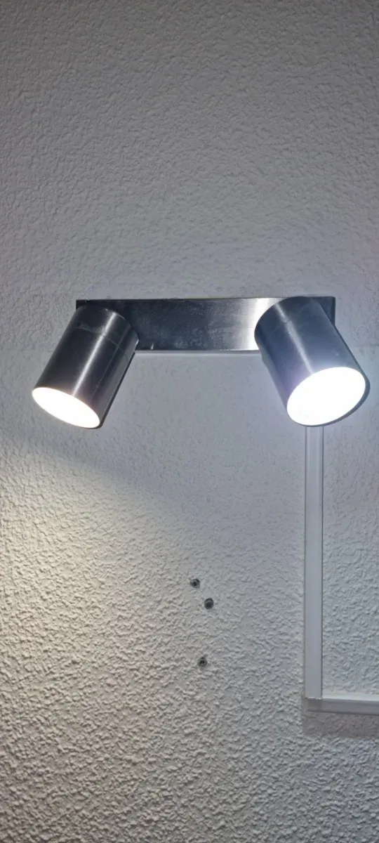 Aplique LED Orientable Plata