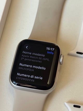 Apple Watch SE 2ª gen 40mm GPS Bianco