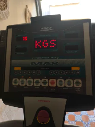 Cinta de correr BH Mercury Max