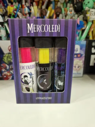 Evidenziatori Mercoledì - Set 3 colori