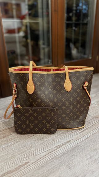 Borsa Louis Vuitton Marrone con Pochette