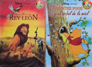 Lote Disney El Rey leon + winnie the pooh