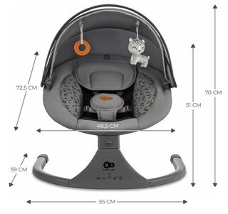 Hamaca Kinderkraft Lumi 2 Columpio Eléctrico