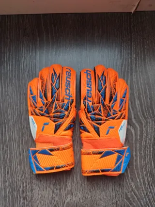 Guantes de portero Reusch naranja (niñ@).