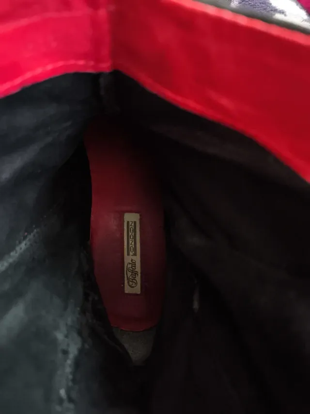 Botas Buffalo cortas de piel mujer