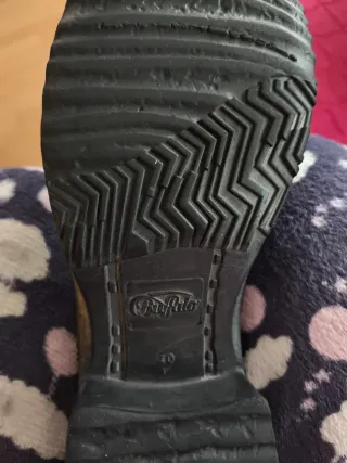 Botas Buffalo cortas de piel mujer