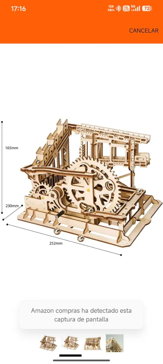 Puzzle 3D in Legno Preconfezionato